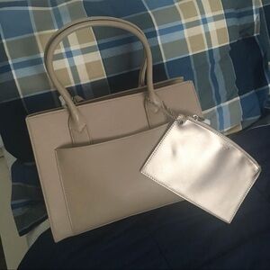 womens new handbag combo set taupe